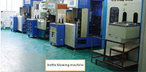 Bottle blowing machine