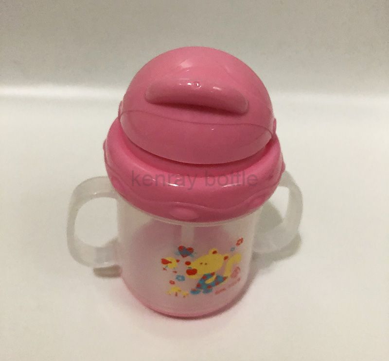 China Wholesale Non-Toxic Baby Training Water Cup with Handle