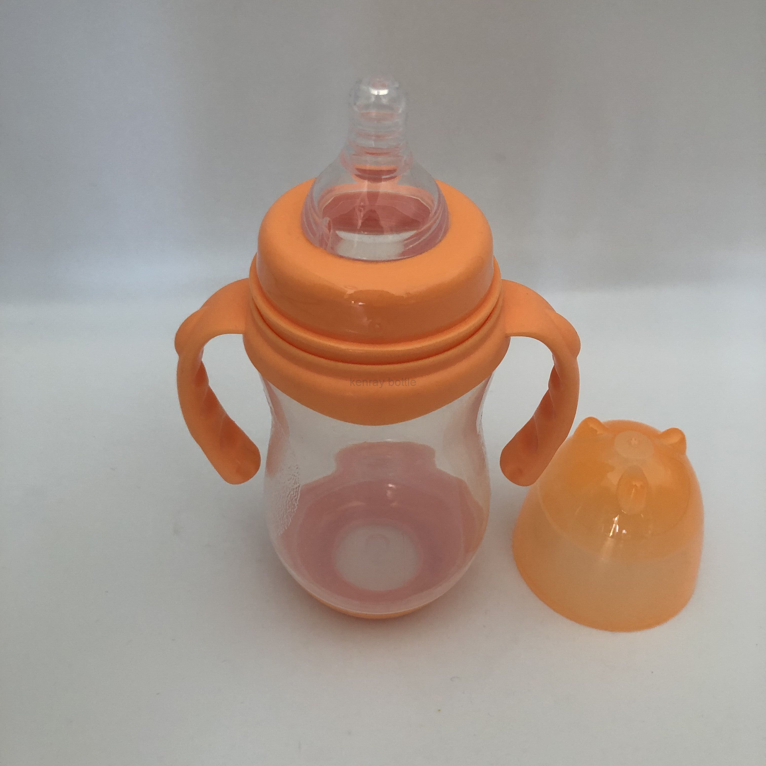 280ML BPA Free Wide Neck Infant Feeding Bottle With Base