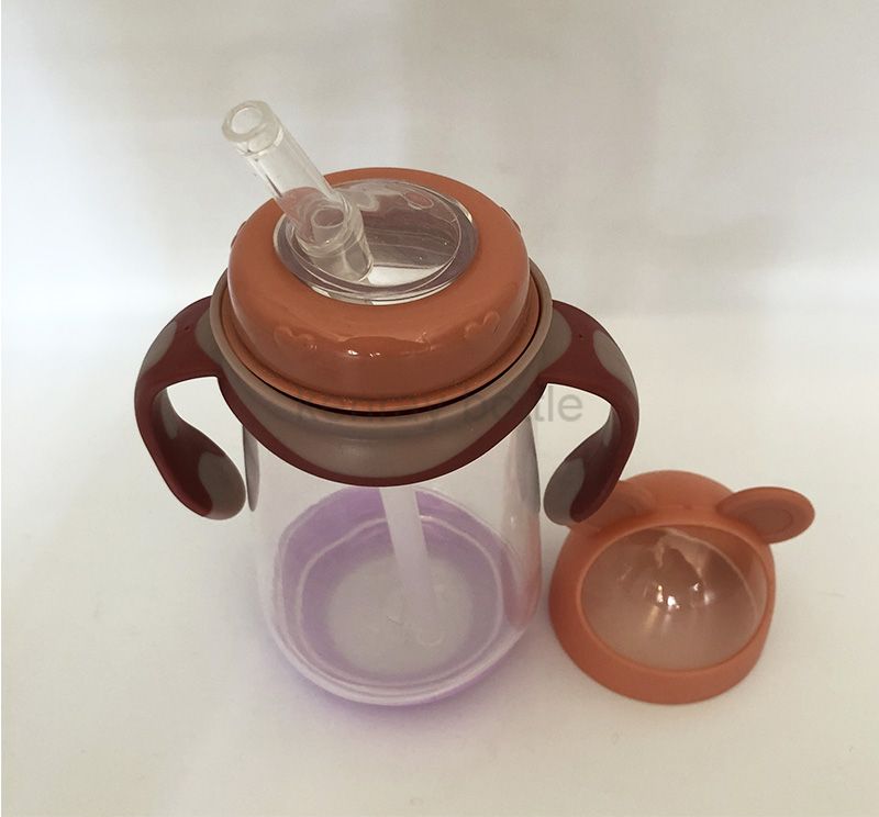 Animal Cap New Design PP Wide Neck Feeding Bottle 14oz