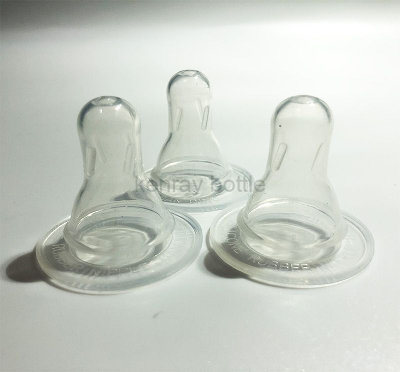 100% Food Grade Solid Silicone Baby Feeding Bottle Nipple