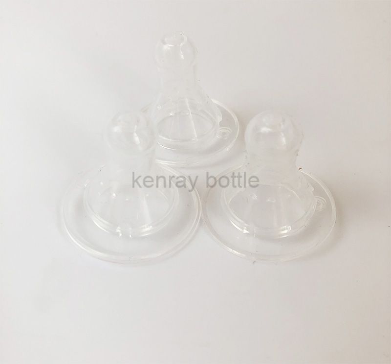 Molding silicone natural flow baby bottle baby feeding nipple