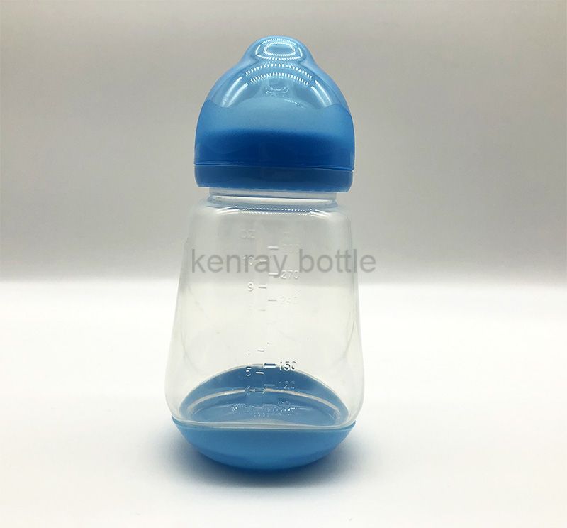 300ML BPA Free Wide Mouth Feeding Bottle For Toddler